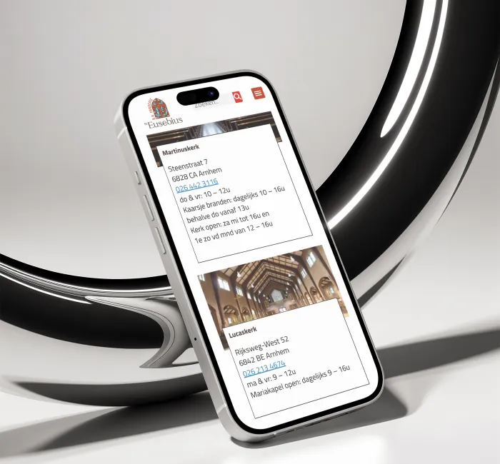 Elementor website gebouwd door WP Agency